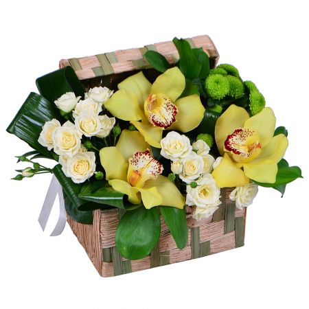 Bouquet Floral Casket