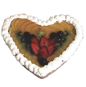 Product Fruit Heart Cake
