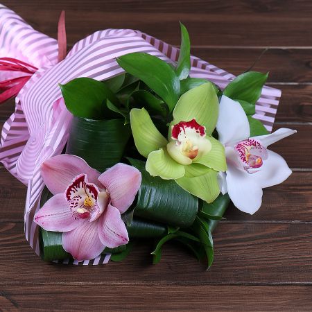 Bouquet 3 orchids