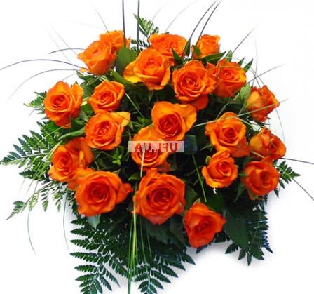 Bouquet Orange roses by the piece
