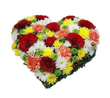 Bouquet Colorful heart