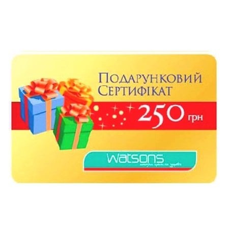 Product Gift Certificate Watsons