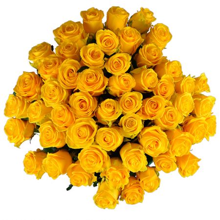 Buy a great bouquet of yellow roses - the sunny gift 