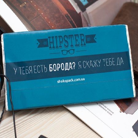 Order an original chocolate bar ''Hipster'' in the online store