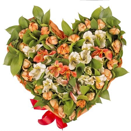 Bouquet Cosy heart