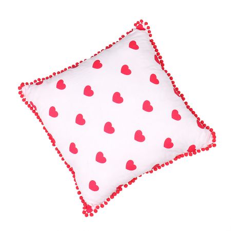 Product Pillow with hearts double-sided