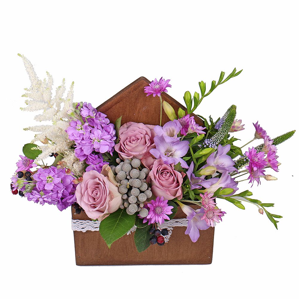 Bouquet Lilac envelope