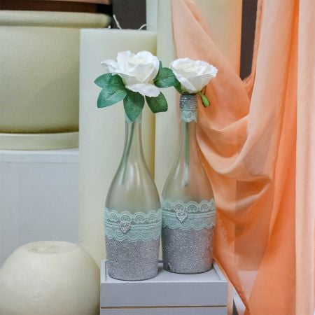 Product Bottles with decor