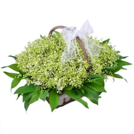Bouquet With lilies of the valley