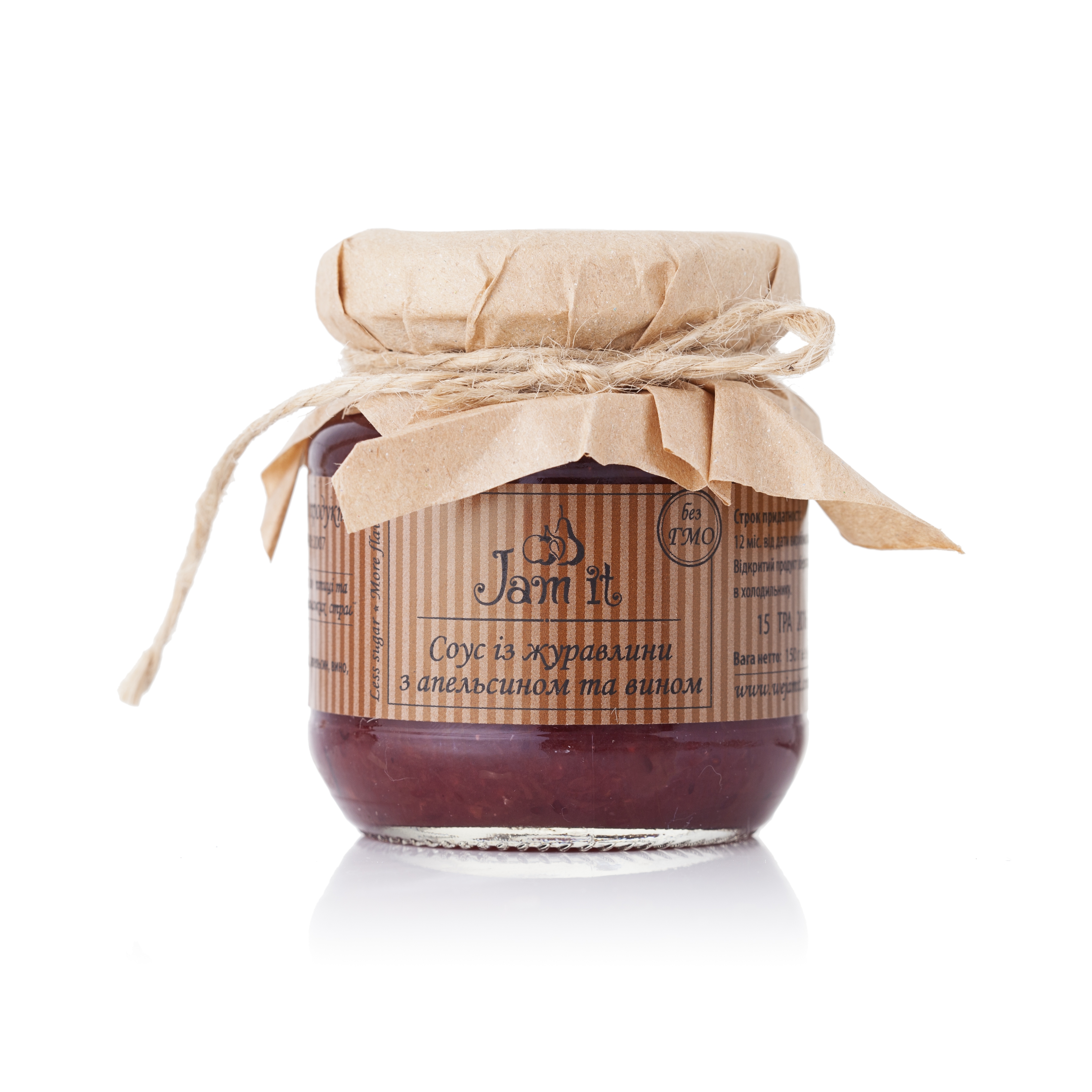 Product Cranberry sauce with orange and wine