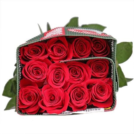 Order a bouquet of red roses Freedom by the piece in the online store
