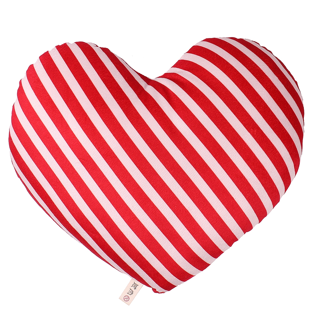 Product Pillow red-and-white heart