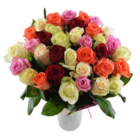 Bouquet Colorful rose 50cm