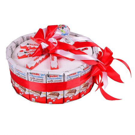 Buy unusual ''Cake Kinder (with cereals)'' with delivery in any city
