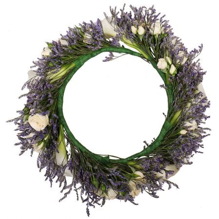 Order the lavander head wreath in our online shop. Delivery!